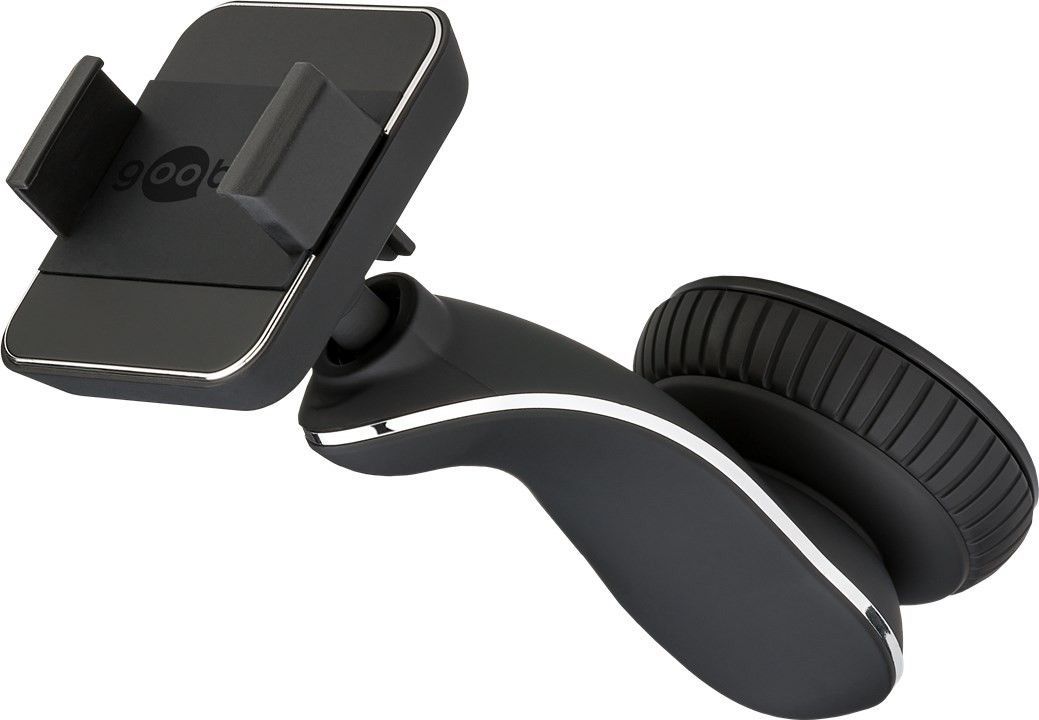 Goobay 45509, Mobiltelefon / smartphone, Passiv hållare, Bil, Svart