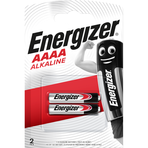 Energizer - Alkaline AAAA 2 Pack Battery