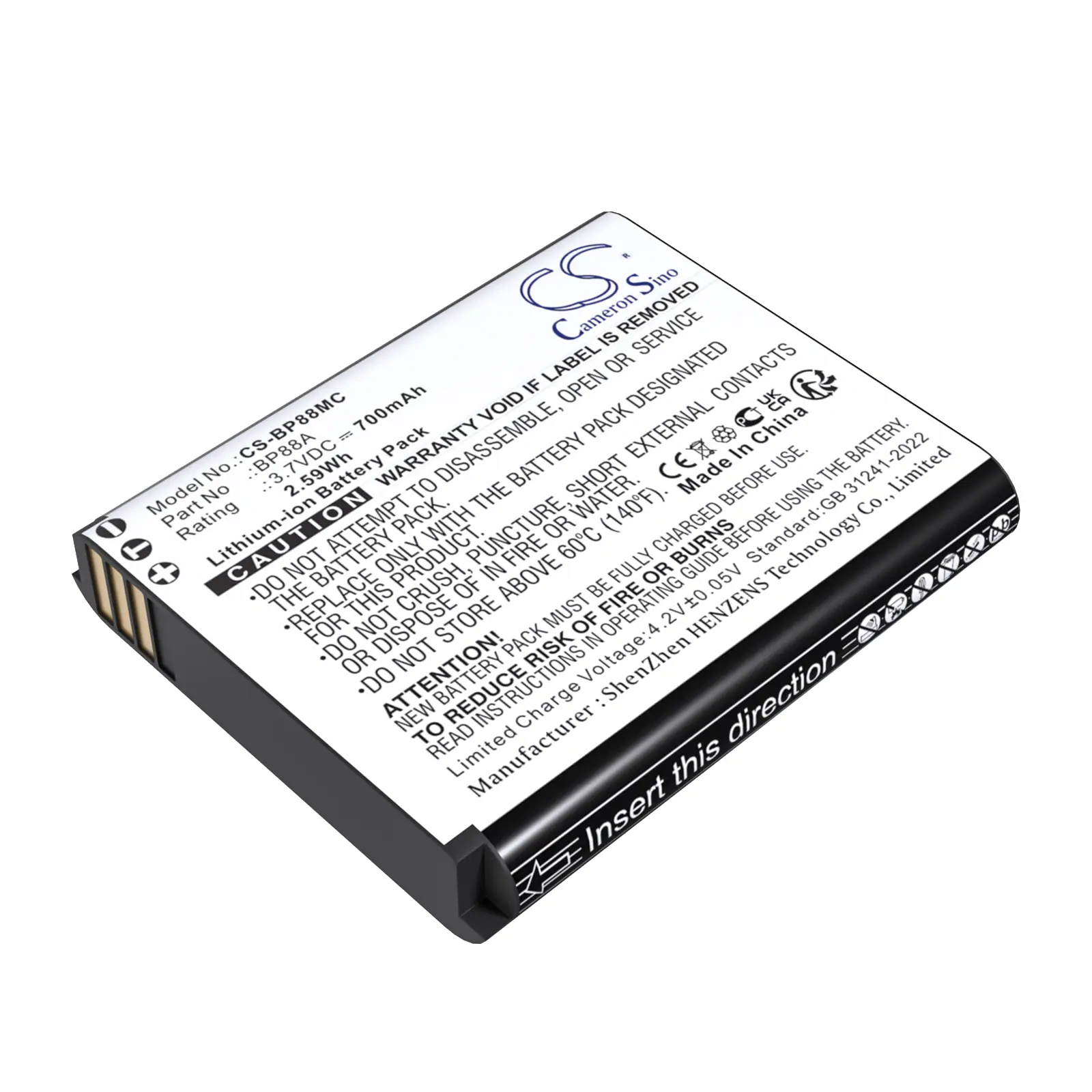 Batteri till Kamera för Samsung DV200, DV300, DV300F m.fl.