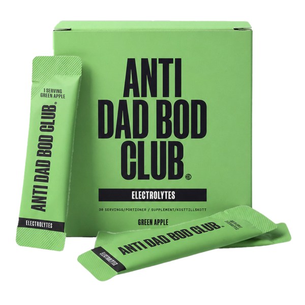 AntiDadBodClub Electrolytes, Green Apple, 30 doser, bild 2