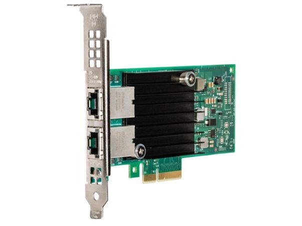 Intel Ethernet Converged Network Adapter X550-T2, 2x10GbE RJ45, NBASE-T, PCIe 3.0 x4