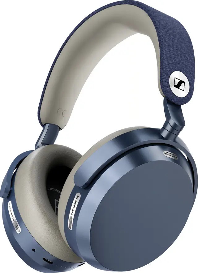 Sennheiser MOMENTUM 5 trådlösa ANC-hörlurar, denim