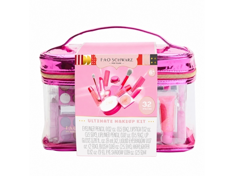 FAO Schwarz Girls Ultimate Makeup Artist Set 30pcs