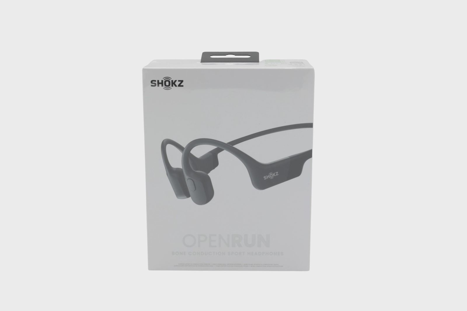 Shokz OpenRun (USB-C) benledningshörlurar, svart