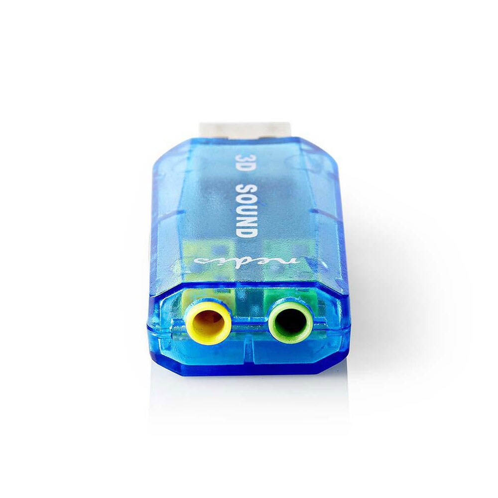 Nedis USCR10051BU - sound card, bild 2