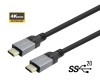 Vivolink USB-C Gen.2, 20Gbps, 100W, 0,5m - Svart