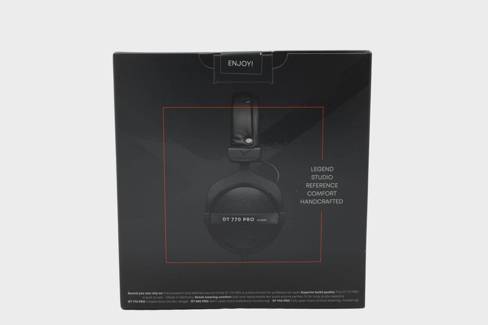 Beyerdynamic DT770 Pro 80 hörlurar med sladd, Over-Ear (svart), bild 2