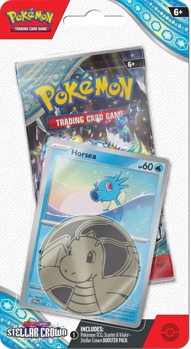 Scarlet & Violet 7 Stellar Crown Checklane Blister - Horsea