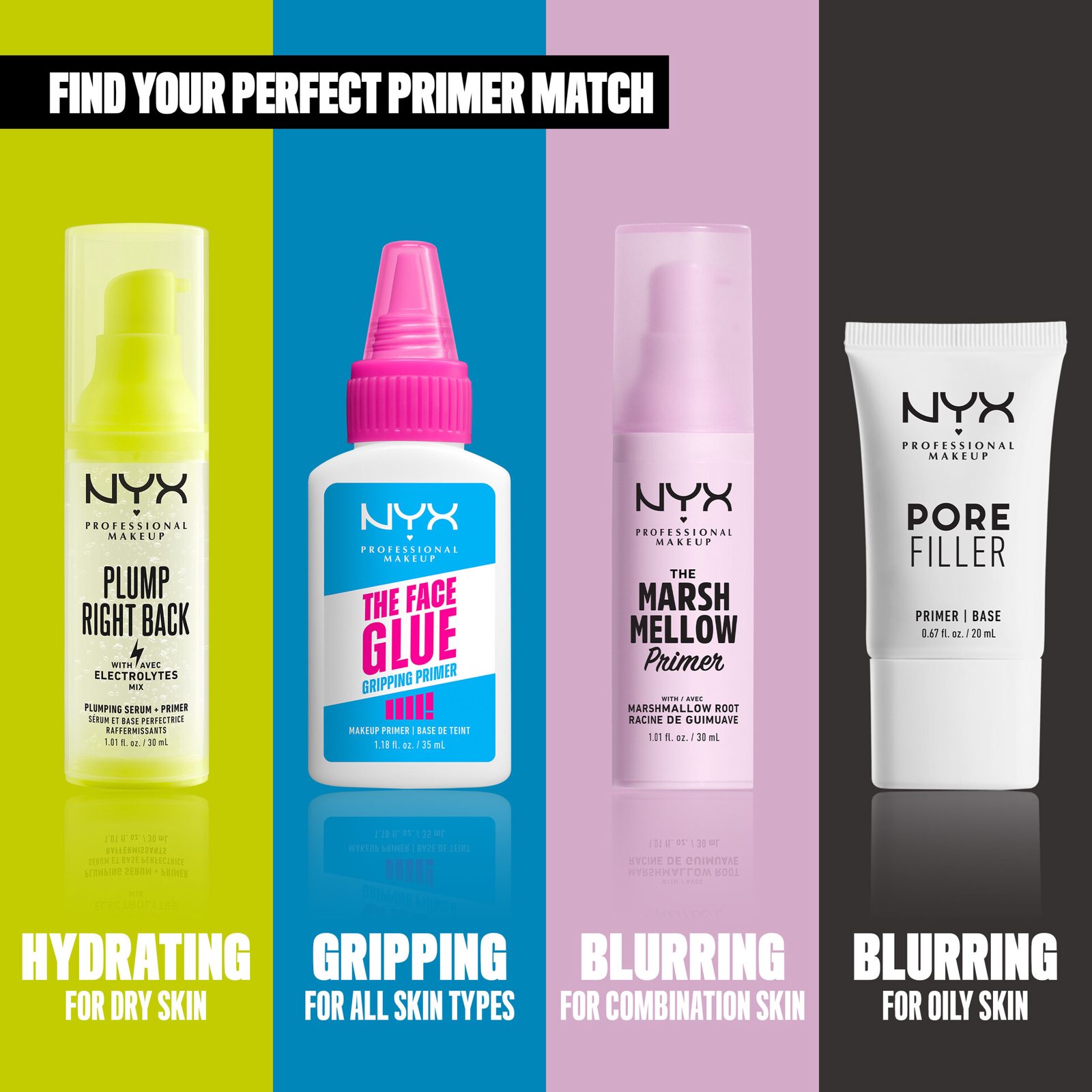 NYX PROFESSIONAL MAKEUP The Face Glue Primer 03 Medium Deep, bild 5