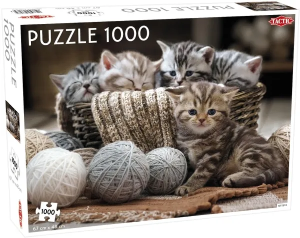 Tactic Pussel: Kittens 1000 Bitar