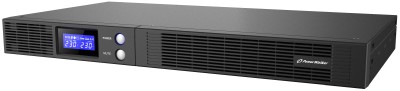 PowerWalker UPS VI 1500, 1500VA/900W, 4 utgångar (IEC), Line-Interactive, USB/RS232, rackmonterbar 1U