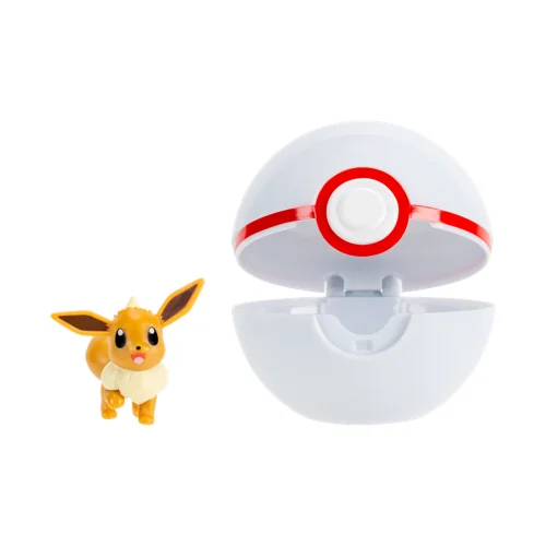 Pokemon CLIP N GO EEVEE WITH PREMIER BALL