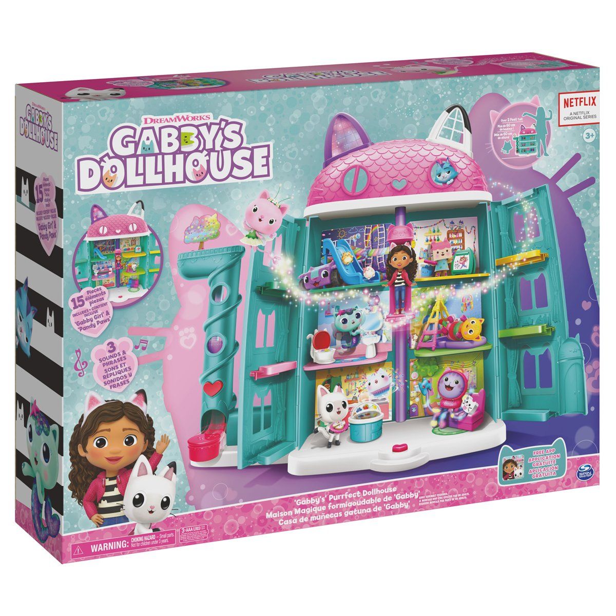 Spin Master Gabby's Dollhouse Leliu-hus „Kaciukas"