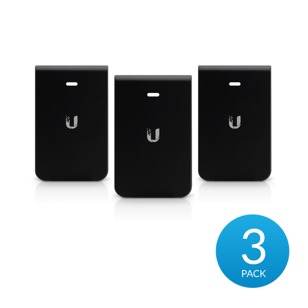 Ubiquiti Networks UniFi In-Wall HD Covers Black, 3-pack, bild 3