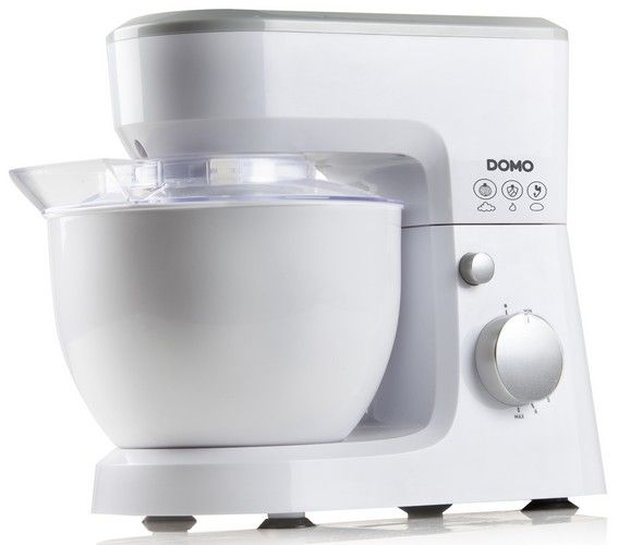 Domo DO9241KR, 4 l, Vit, Knappar, Rotations-, 600 W, 410 mm, 264 mm