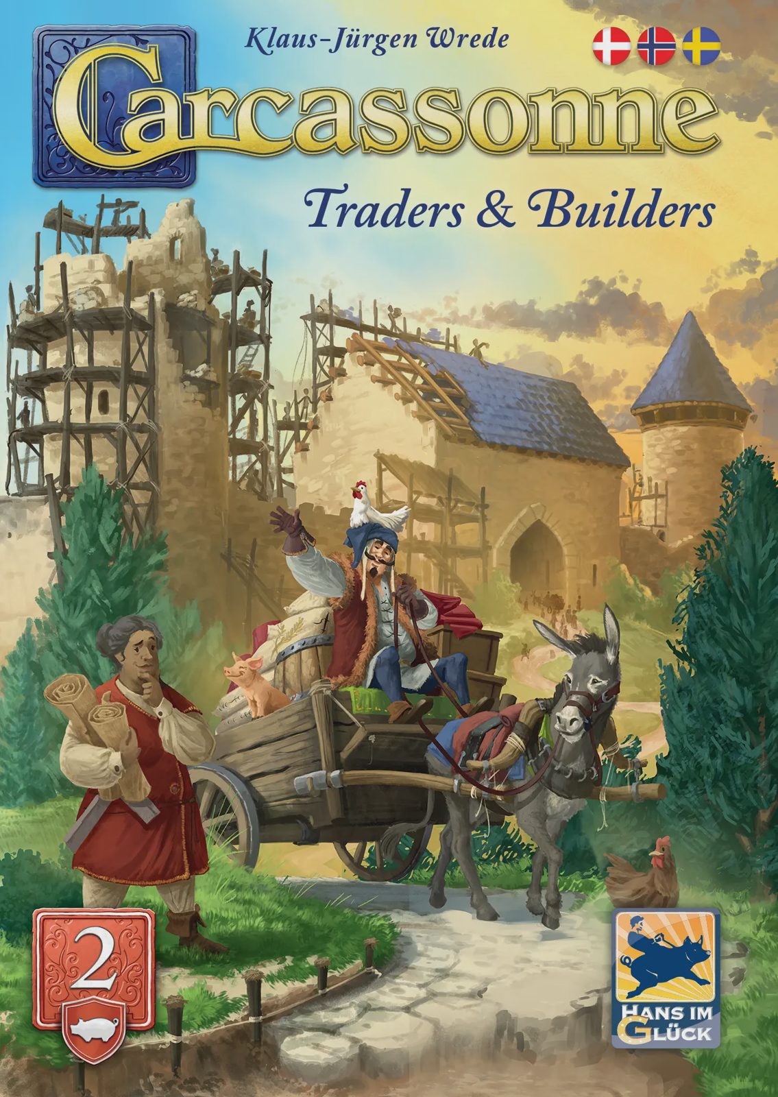 Carcassonne 2 Traders & Builders (New) Scandic