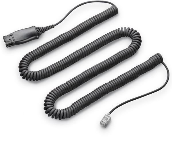 POLY Savi Office S2 telefonkabel svart (85R55AA)