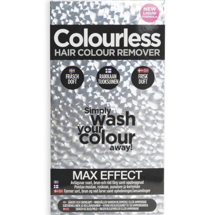 Colourless Max Effect Hair Colour Remover Nordic 280 ml