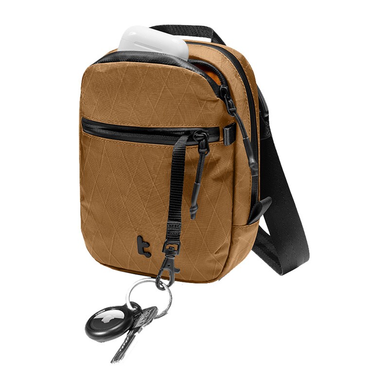 TOMTOC Aviator-T37 resväska med axelrem X-Pac 1,3L (brun), bild 5