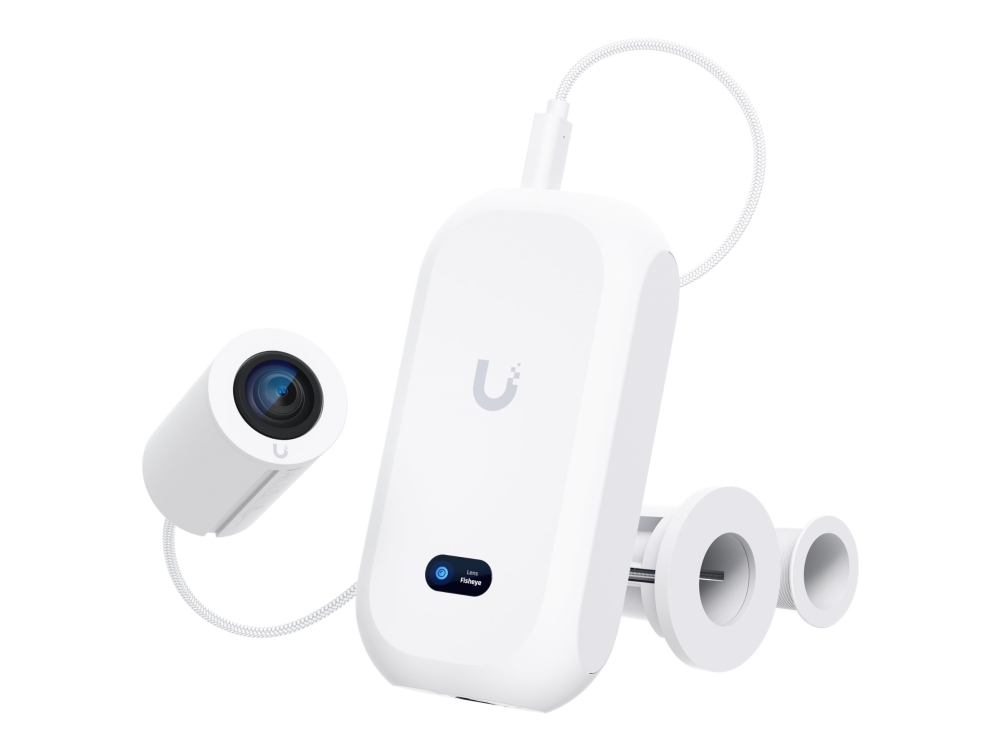 Ubiquiti Networks AI Theta Pro, 360° takkamera, 4K@24fps, 8MP, PoE, kit med Theta Hub + 360 lins + fäste