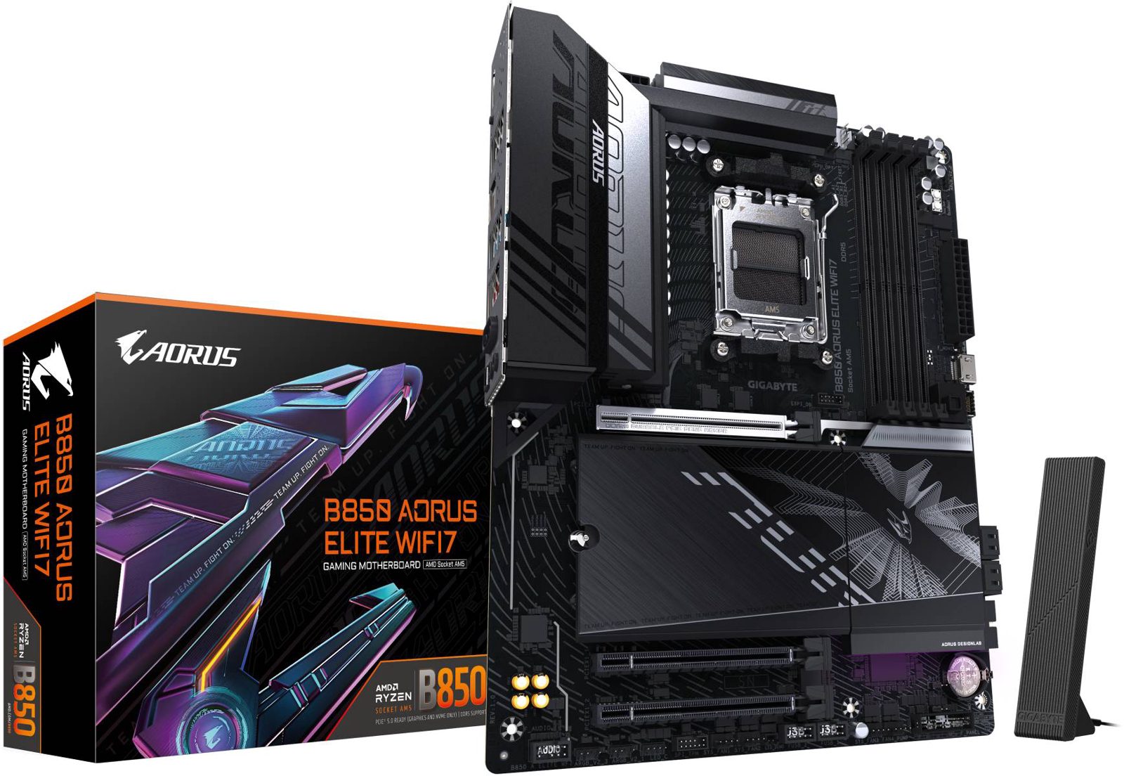 Gigabyte B850 AORUS ELITE WIFI7 moderkort, bild 5