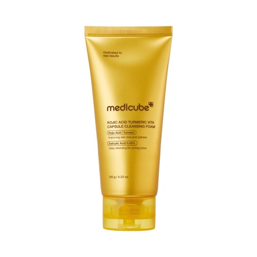 Medicube Kojic Acid Turmeric Vita Capsule Cleansing Foam 120 g