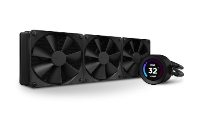 NZXT Kraken Elite 360, 360mm, 3x120 mm fläktar - Svart, bild 2