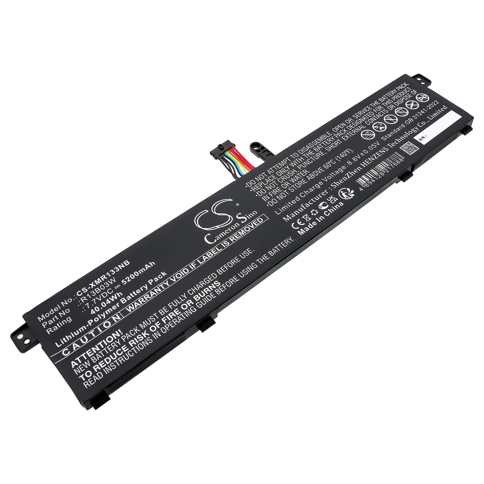 Batteri till Notebook, Bärbar dator för Xiaomi MI AIR 13.3