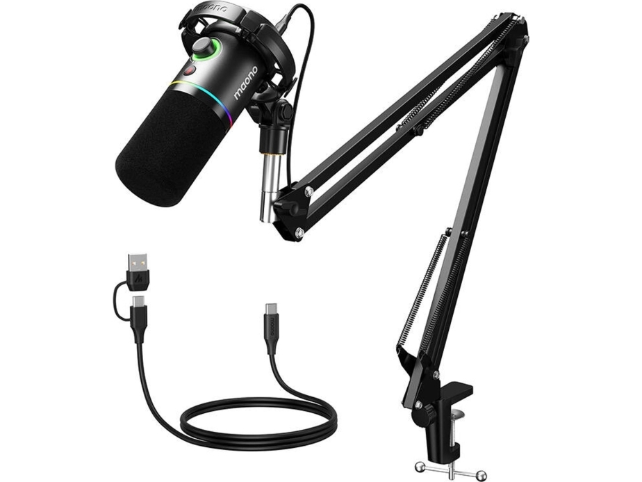 Maono Dynamic Microphone PD200XS (black)