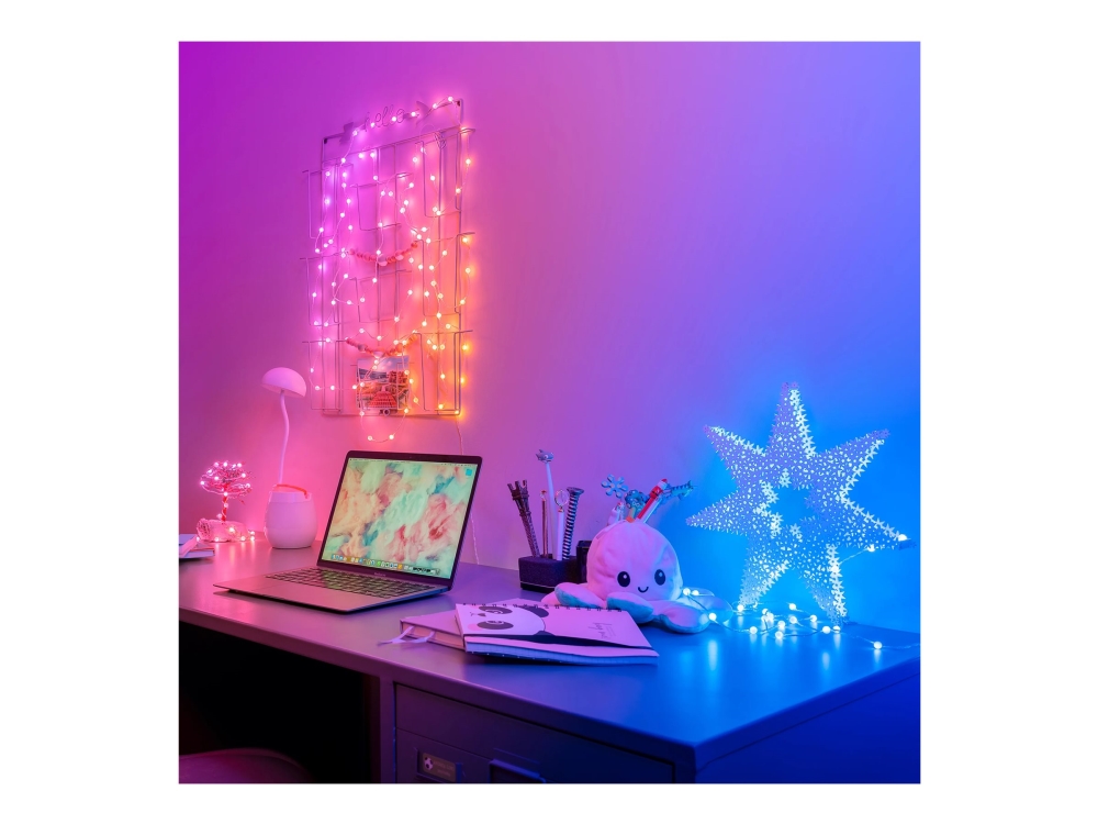 Twinkly Candies Pearl RGB ljusslinga 200 LED