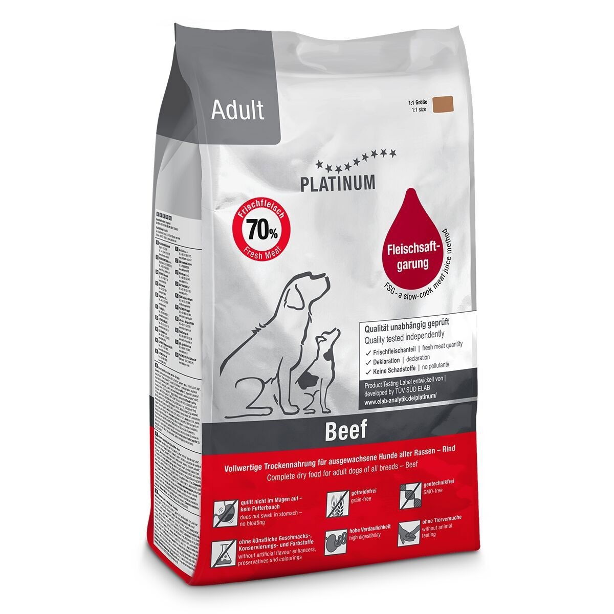 Platinum Adult Beef 1,5 kg
