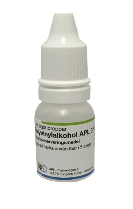 Polyvinylalkohol APL, ögondroppar, lösning 3 % 4 x 5 ml