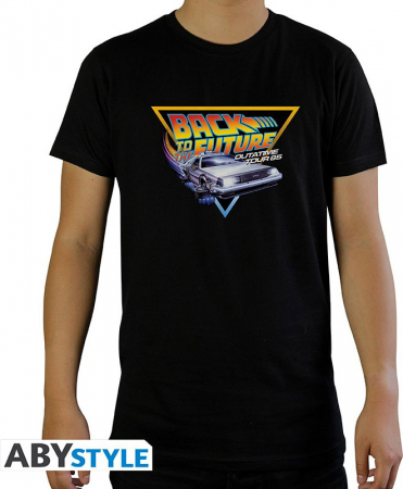 Back to the Future T-Shirt Black (Medium)