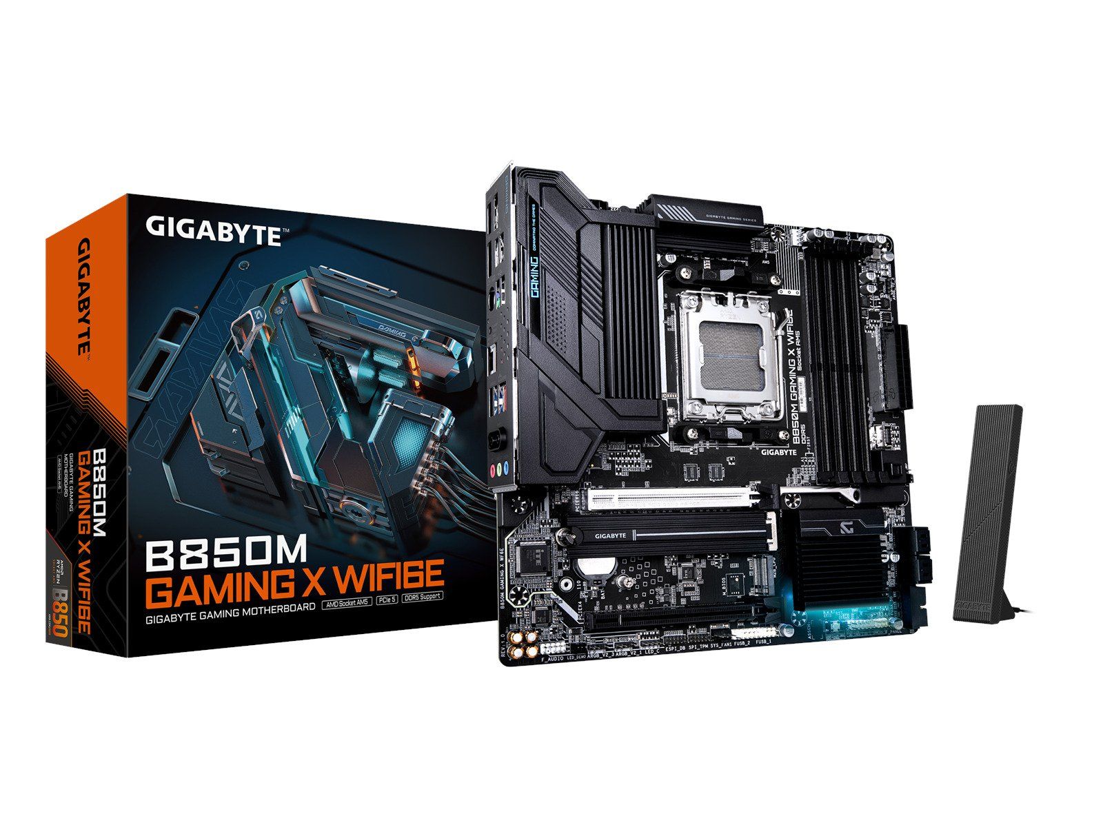 Gigabyte B850M Aorus Elite ICE, bild 2
