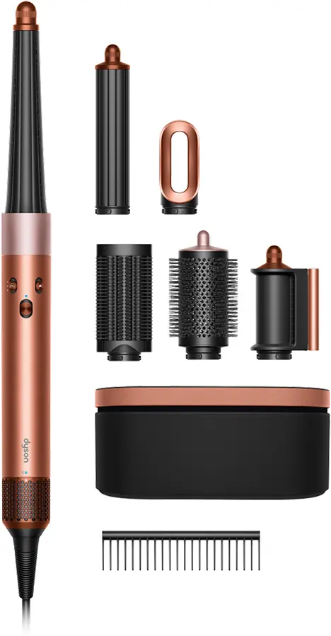 Dyson Airwrap I.D. Straight+Wavy multistyler och hårtork, Amber Silk