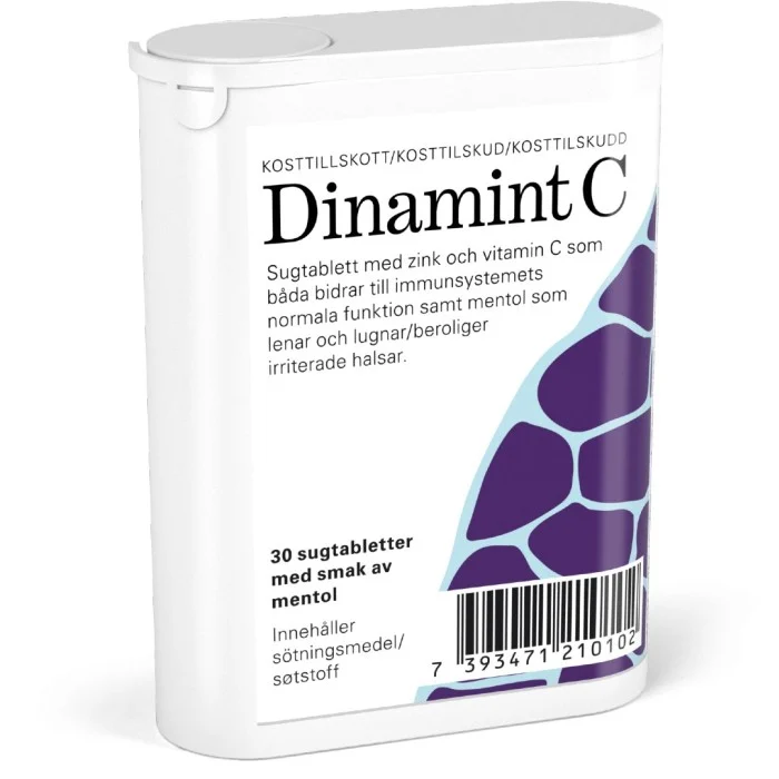Dinamint C Halstablett, 30 st