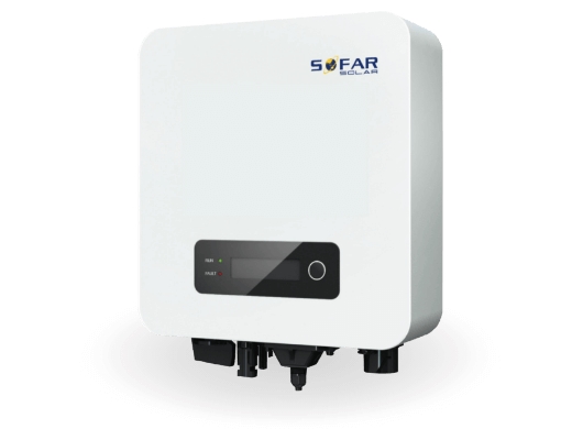 SofarSolar hybrid trefas växelriktare HYD6KTL 32-02-04.0014 med WiFi och DC-brytare