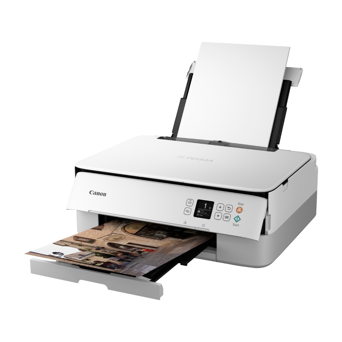 Canon PIXMA TS5351A multifunktionsskrivare, vit