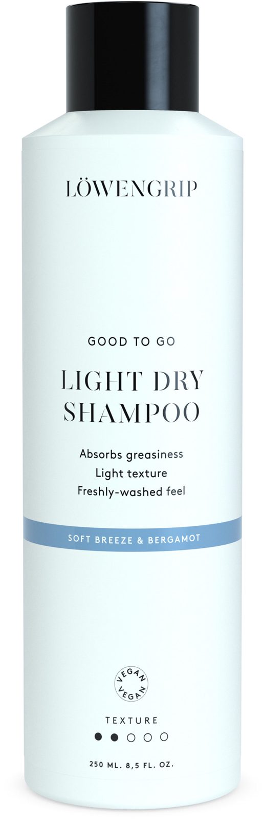 Löwengrip Good To Go Dry Light Shampoo Soft Breeze & Bergamot 250 ml