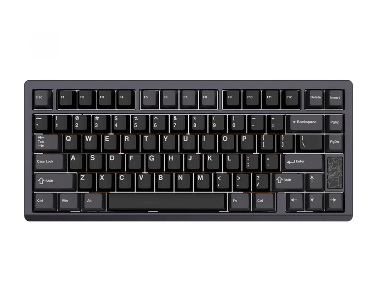 Chilkey Slice75 HE Gaming Tangentbord ANSI - Grå [WS Flux], bild 2