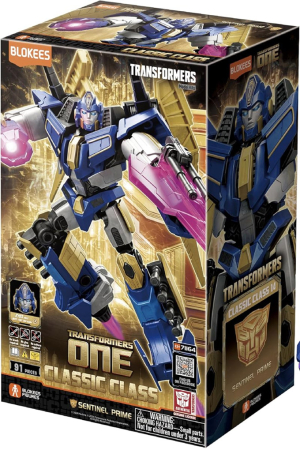 Blokees Transformers One Classic Class 14 - Sentinel Prime Model Kit Figure