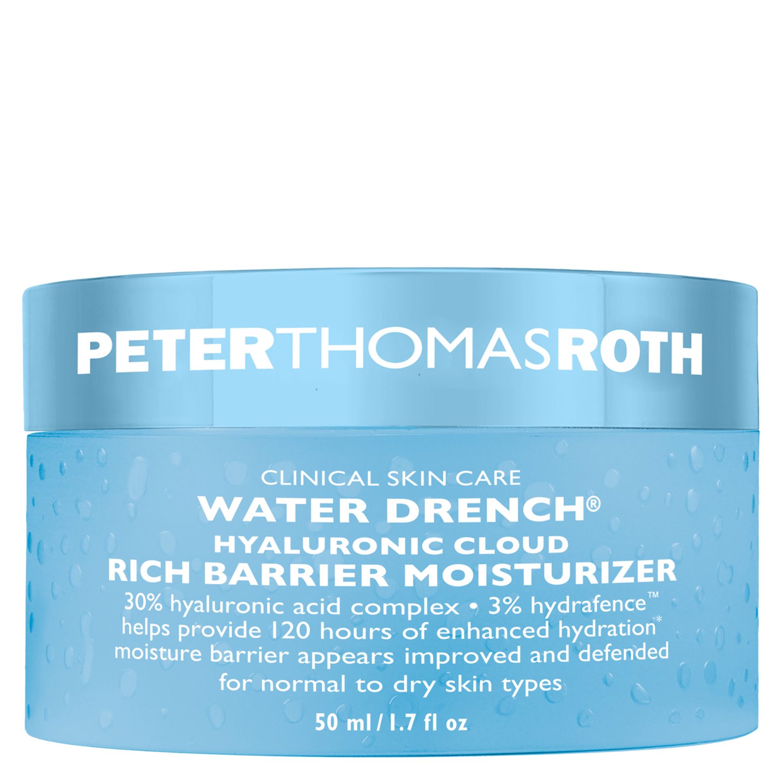 Peter Thomas Roth Water Drench® Hyaluronic Cloud Rich Barrier Moisturizer 50 ml