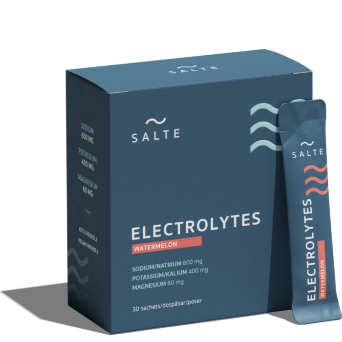 SALTE Elektrolyter, Vattenmelon, 30 dospåsar