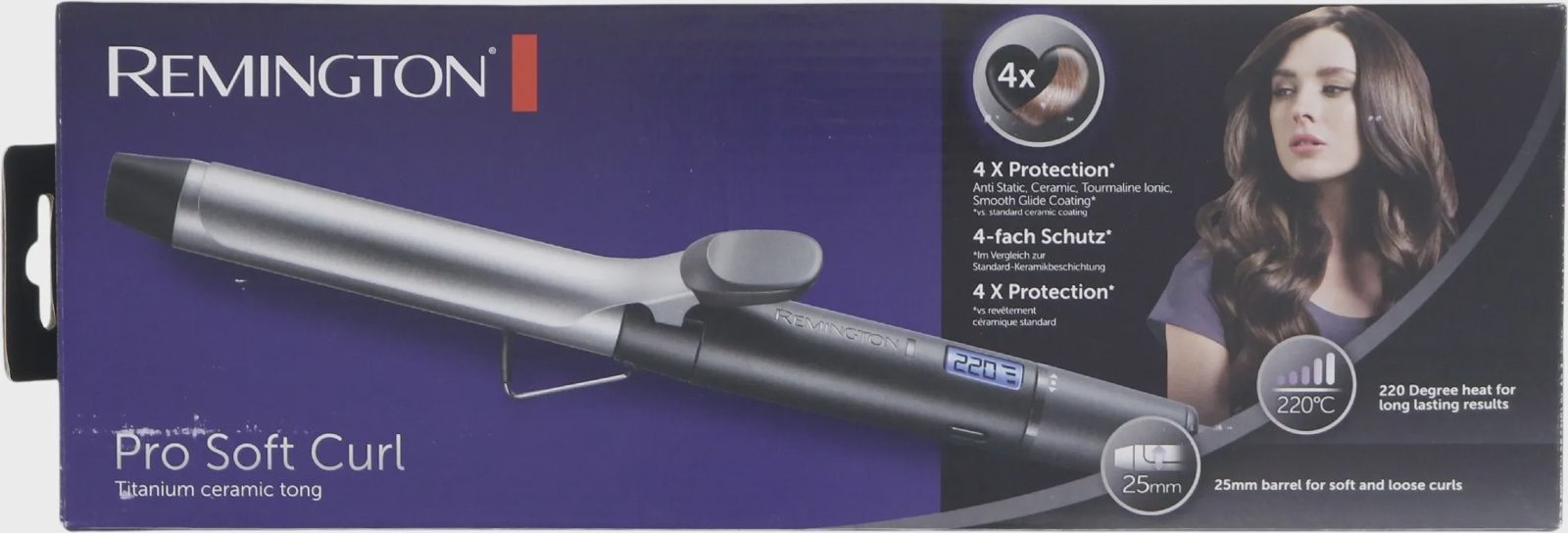 Remington Pro Soft Curl Tong 25 mm, bild 4