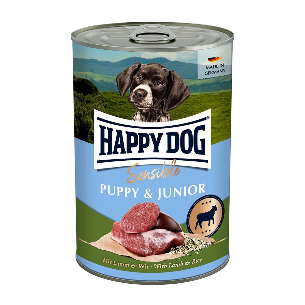 Happy Dog Sensible Puppy & Junior Lamb Våtfoder till Valp 400 g