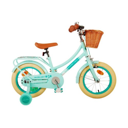 Volare – Barncykel 14" – Excellent Grön med korg