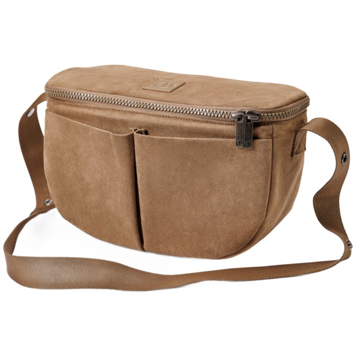 Elodie Organizer Half Moon, Caramel Brown