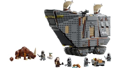 LEGO Star Wars: The Mandalorian Offworld Sandcrawler and Mudhorn75453, bild 3