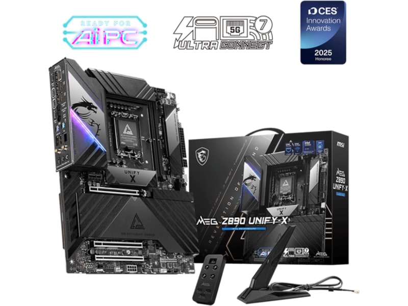 MSI MEG Z890 UNIFY-X Moderkort, bild 3