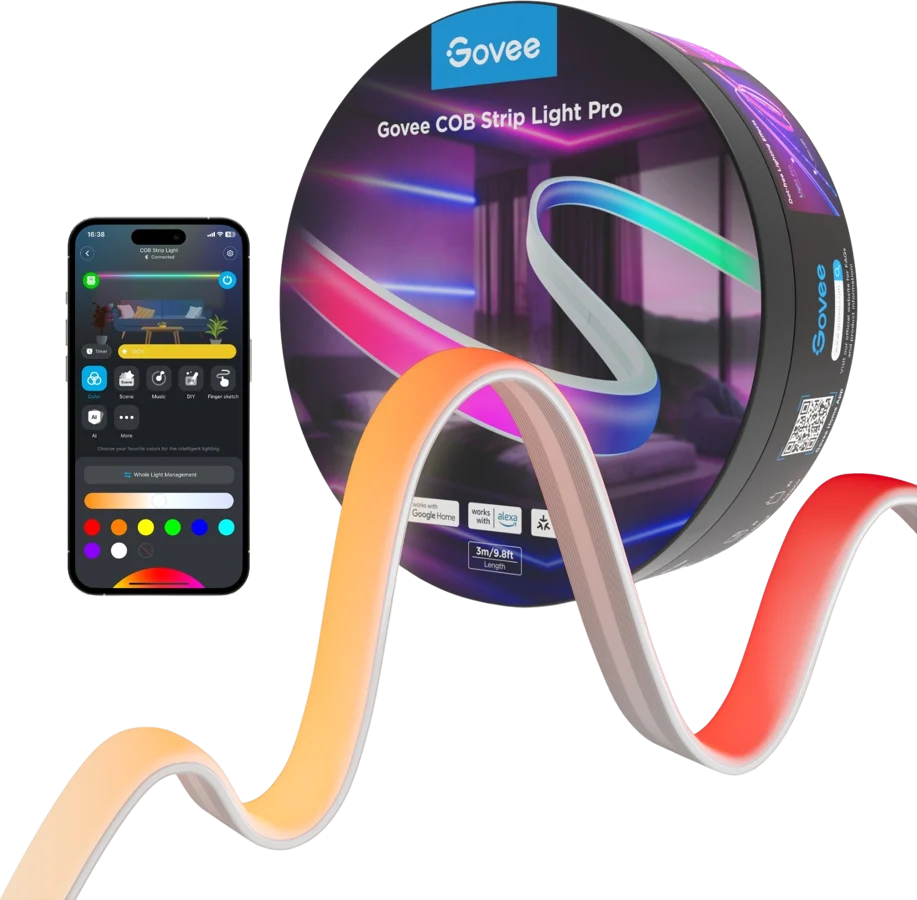 Govee COB Smart LED-ljuslist, 3 m